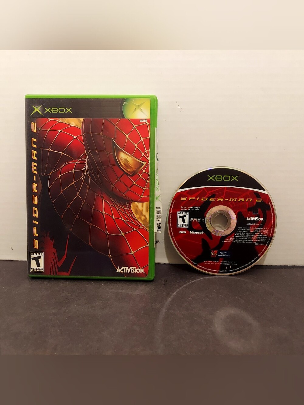 Spider-Man 2 (2004) on Xbox Spider-man 2 original Xbox 1 Spiderman 2 og xbox
